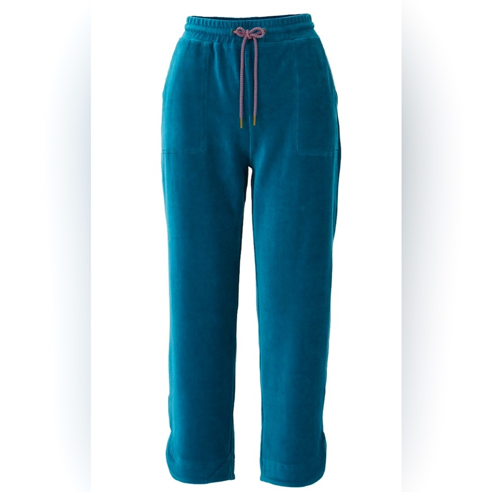 Matilda Jane “Get Inspired” dark teal crop pants sz L
